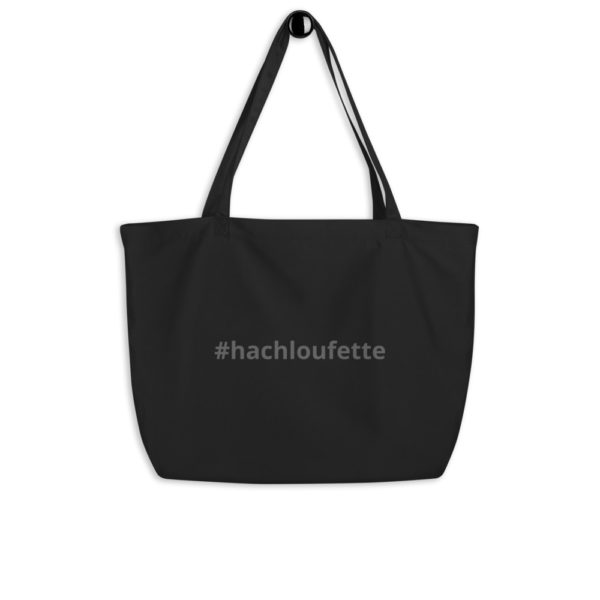 Download Grand tote bag bio « #hachloufette » - Yehudies